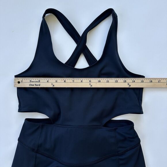 Free People x FP MOVEMENT Back It Up BodySuit Medium Black $98 - Picture 8 of 14